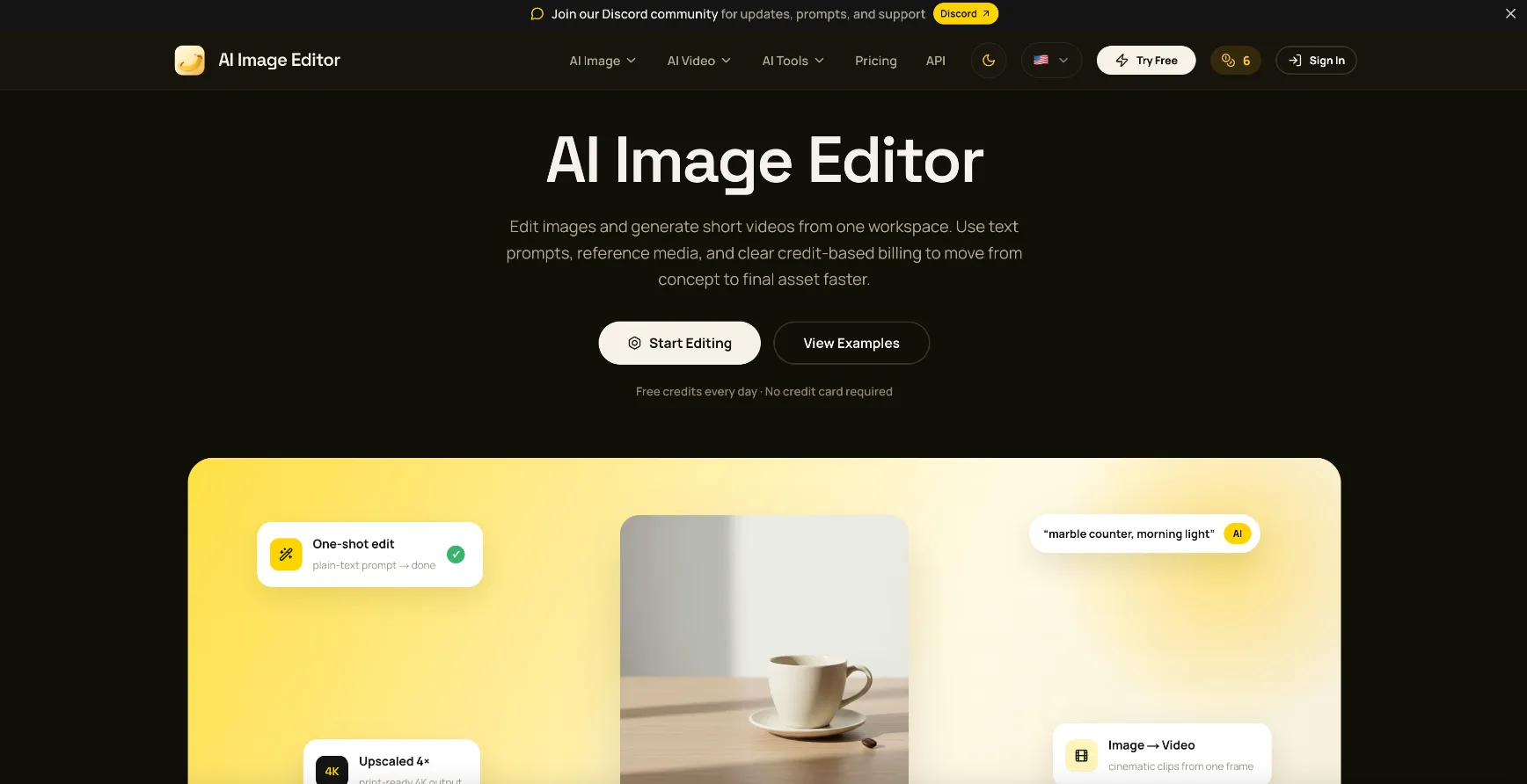 AI Image Editor Co preview