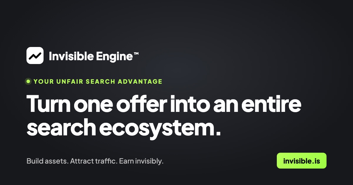 Invisible Engine preview