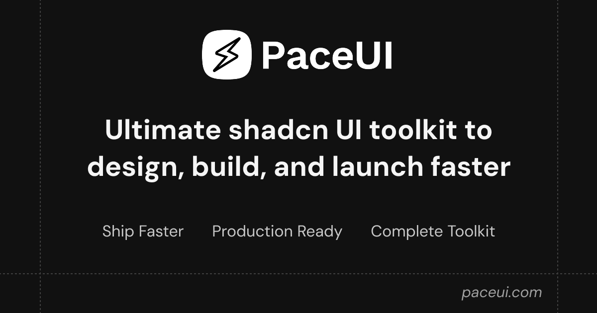 PaceUI screenshot 1