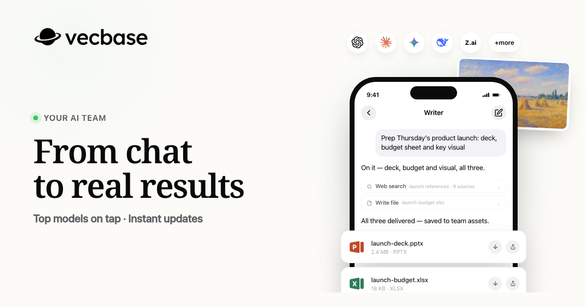 Vecbase preview