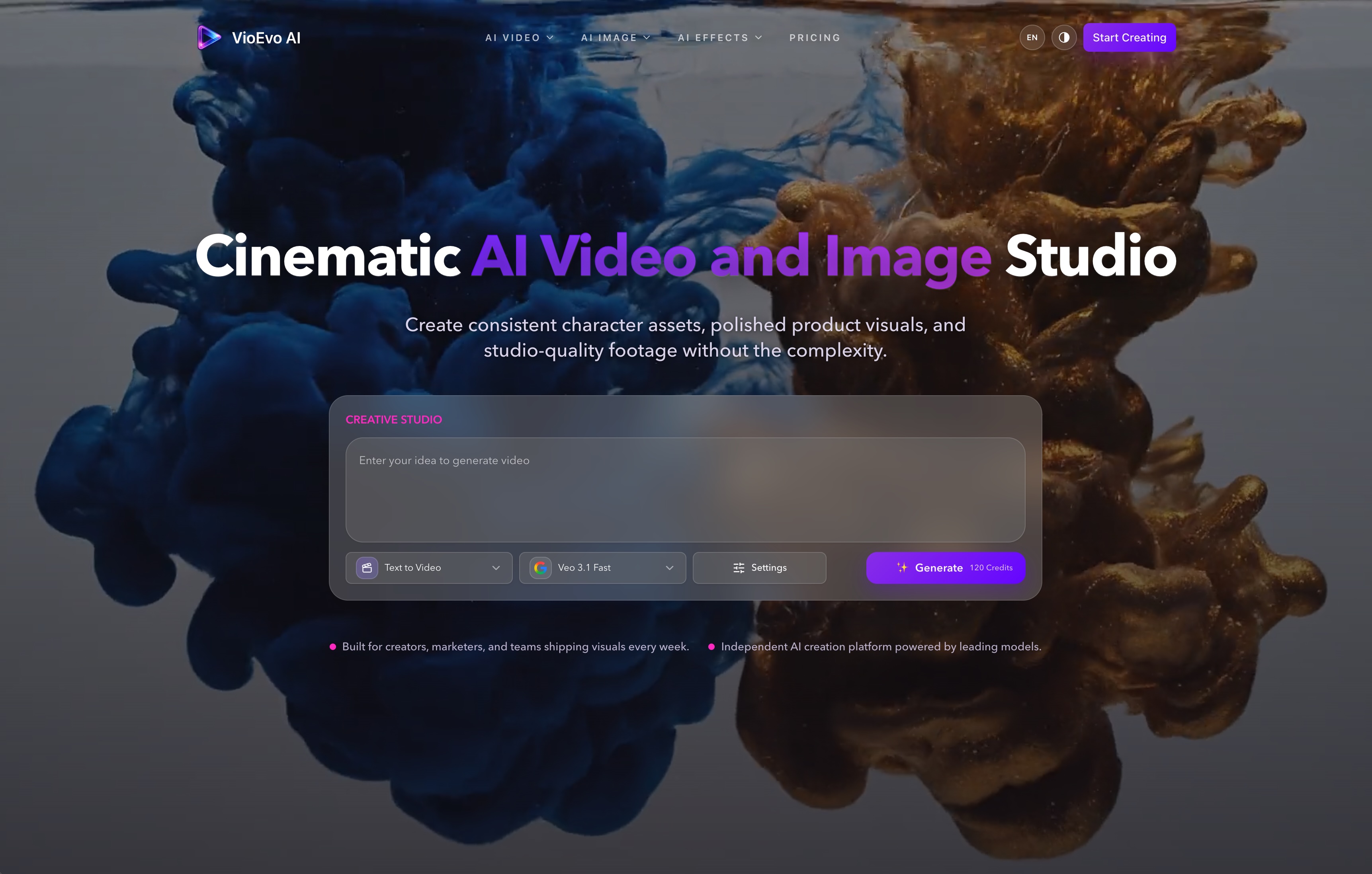 VioEvo AI preview
