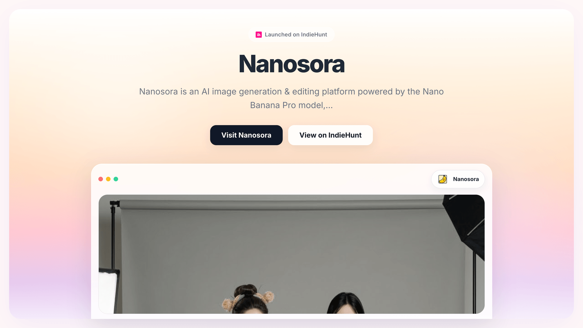 Streamline Image Creation with Nanosora's AI Platform