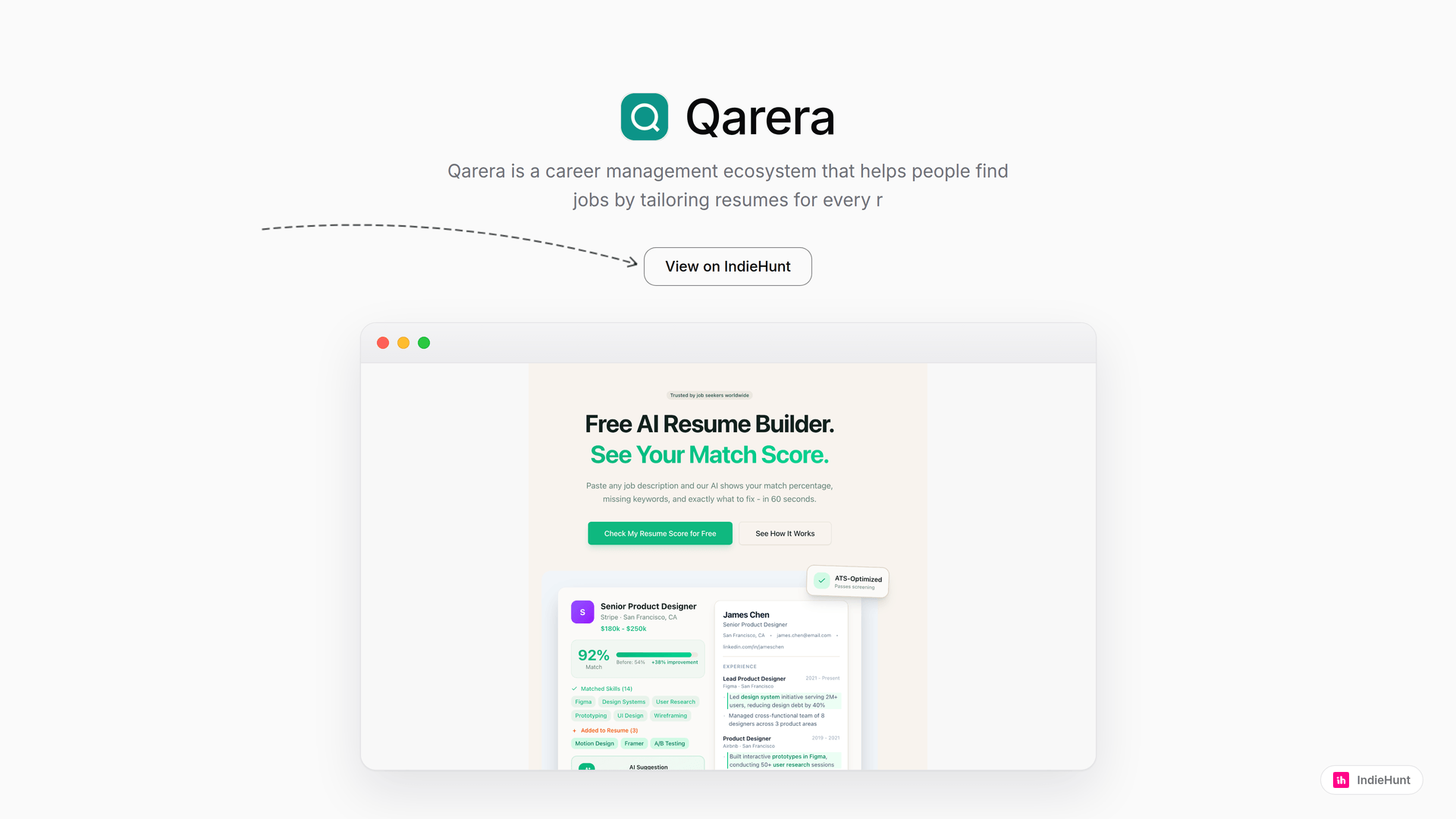 Enhance Job Search Success with Qarera's AI-Powered Resumes