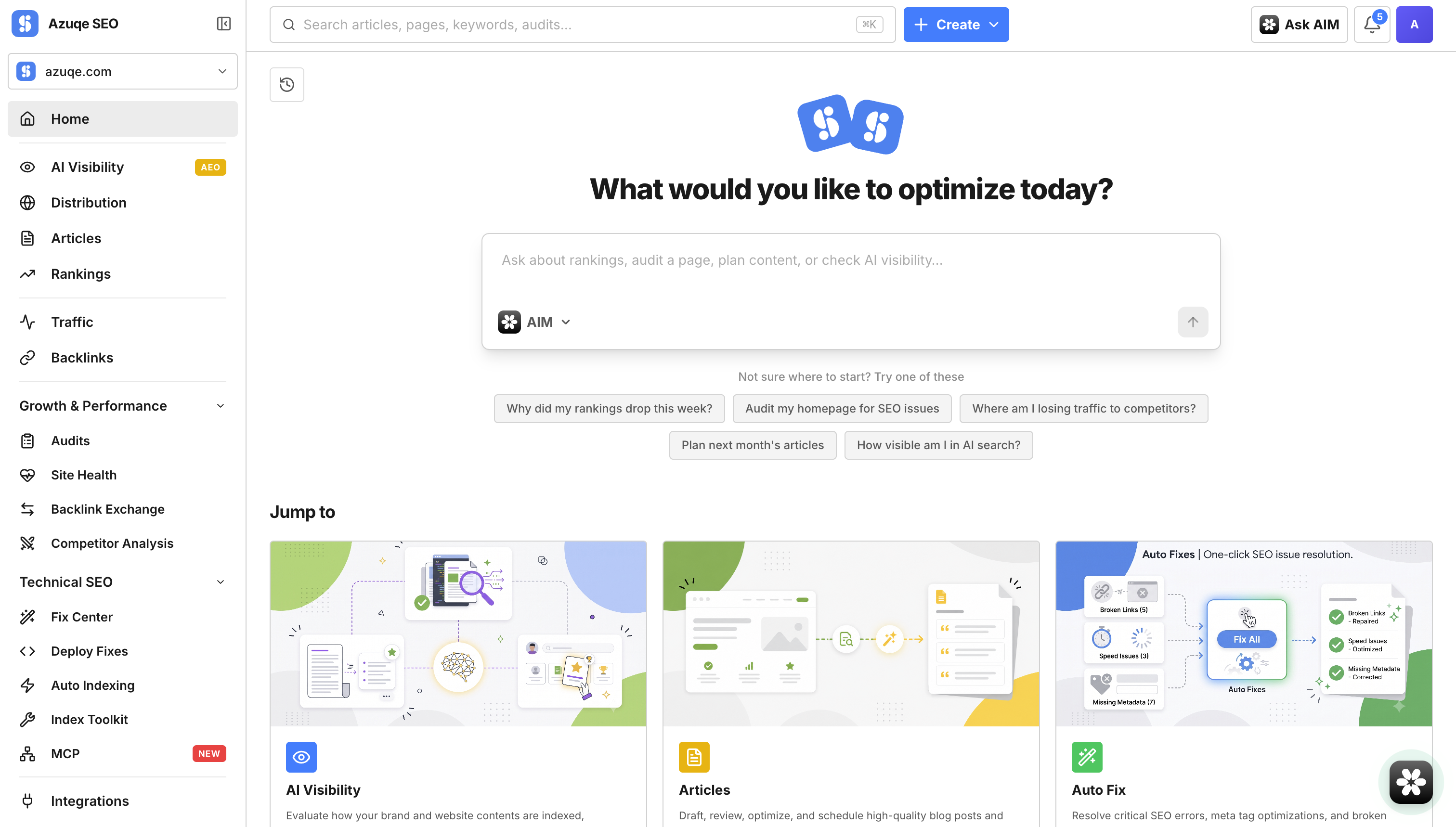 Azuqe preview