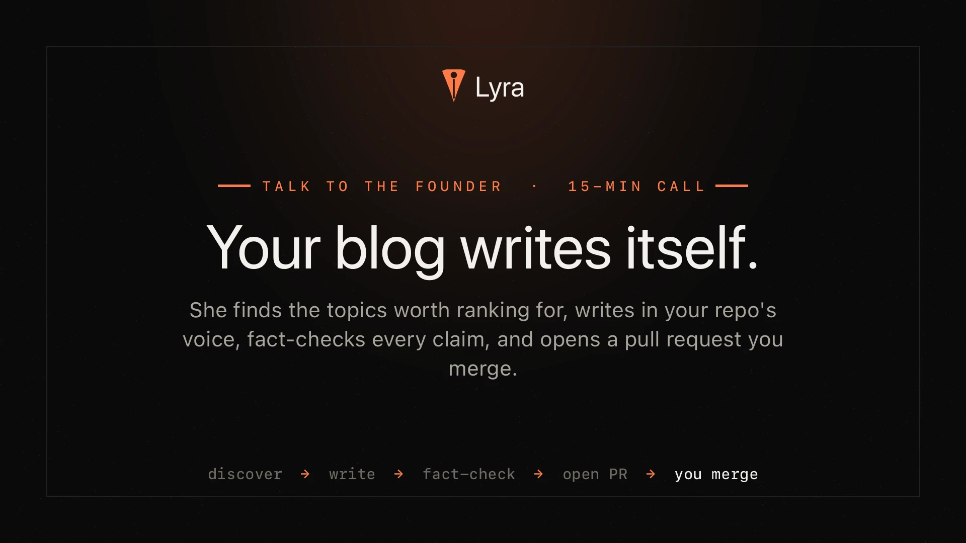 Lyra AI Blog Writer