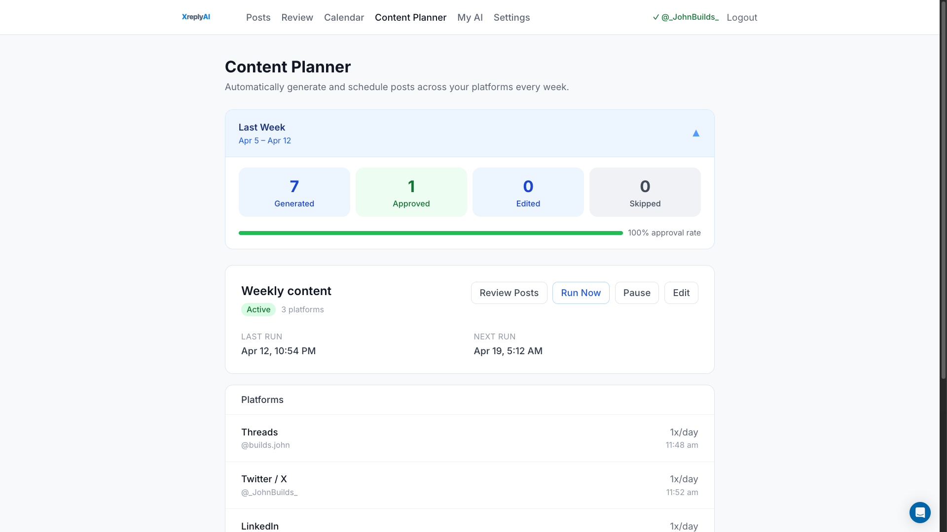 XreplyAI preview