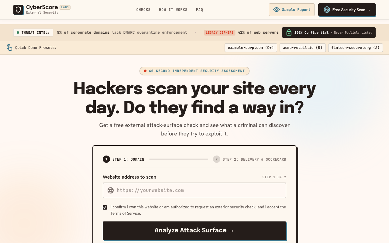 CyberScore Labs preview