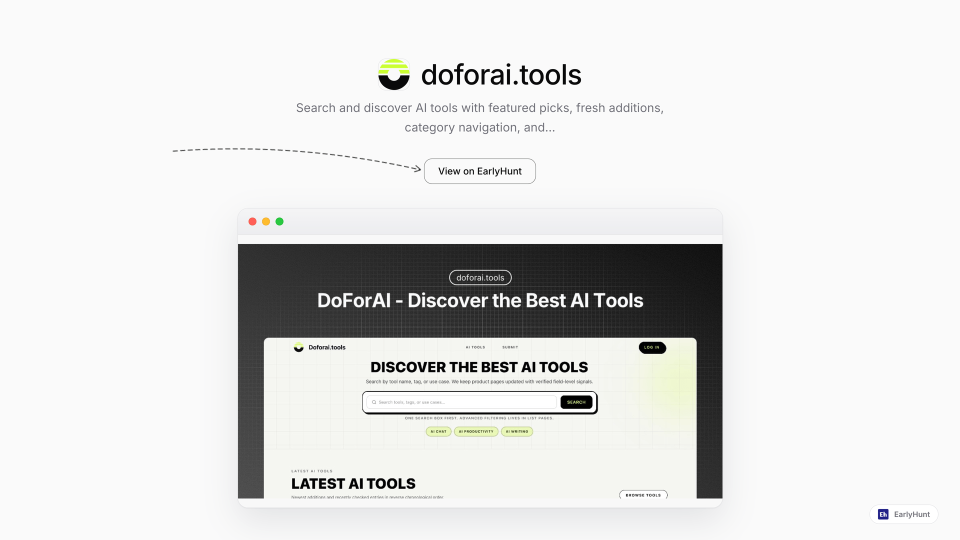 Streamline AI Tool Discovery with Doforai's Verified Directory