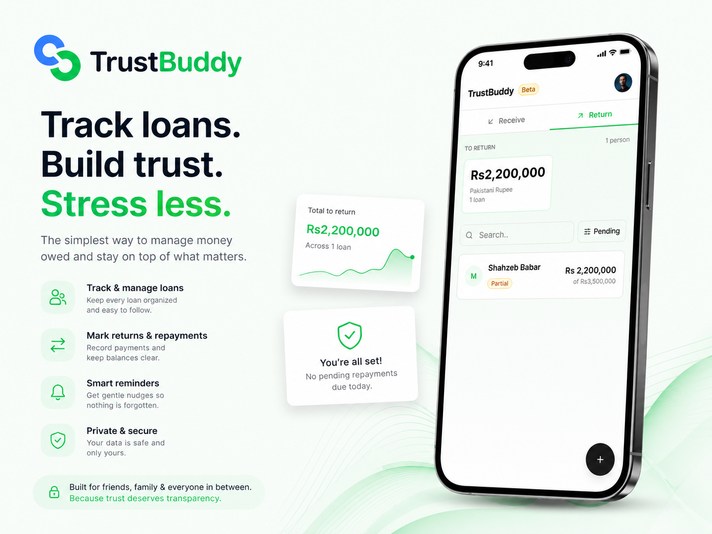 TrustBuddy preview