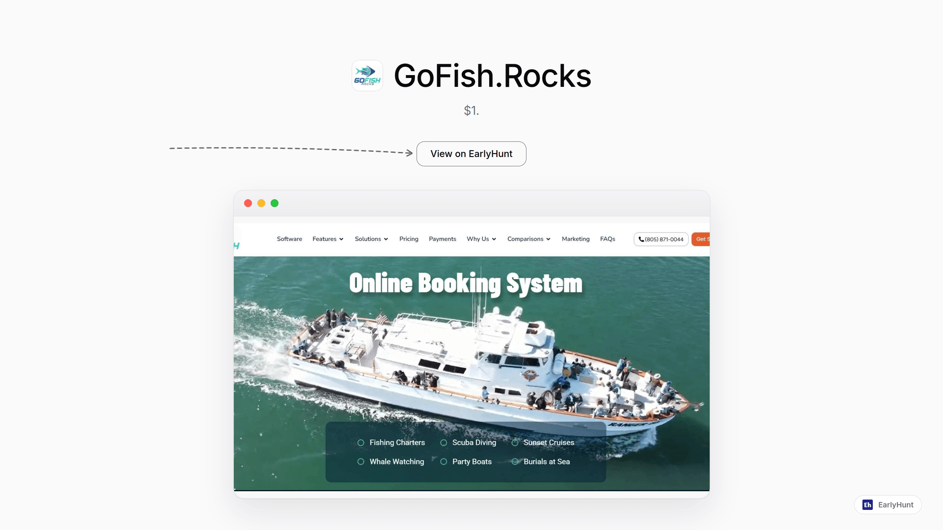 Eliminate Booking Fee Hassles with GoFish.Rocks for Charters