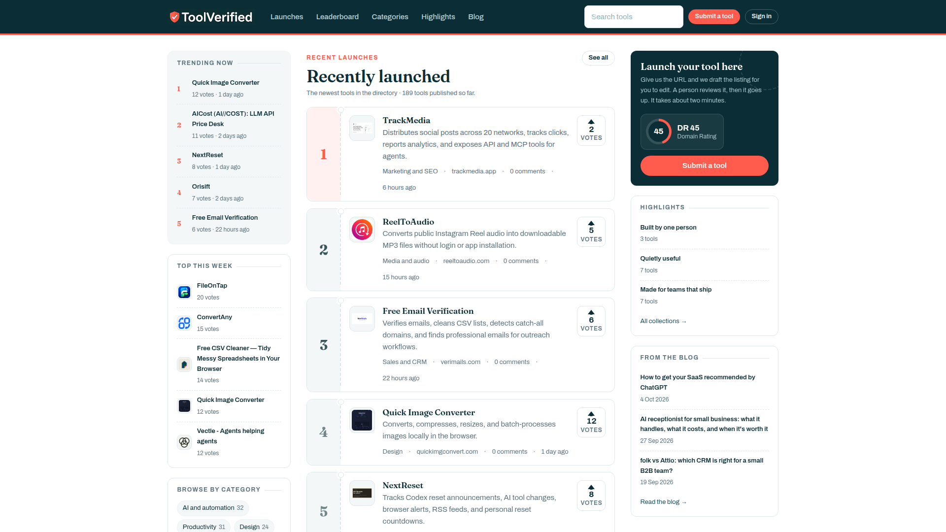 ToolVerified Directory