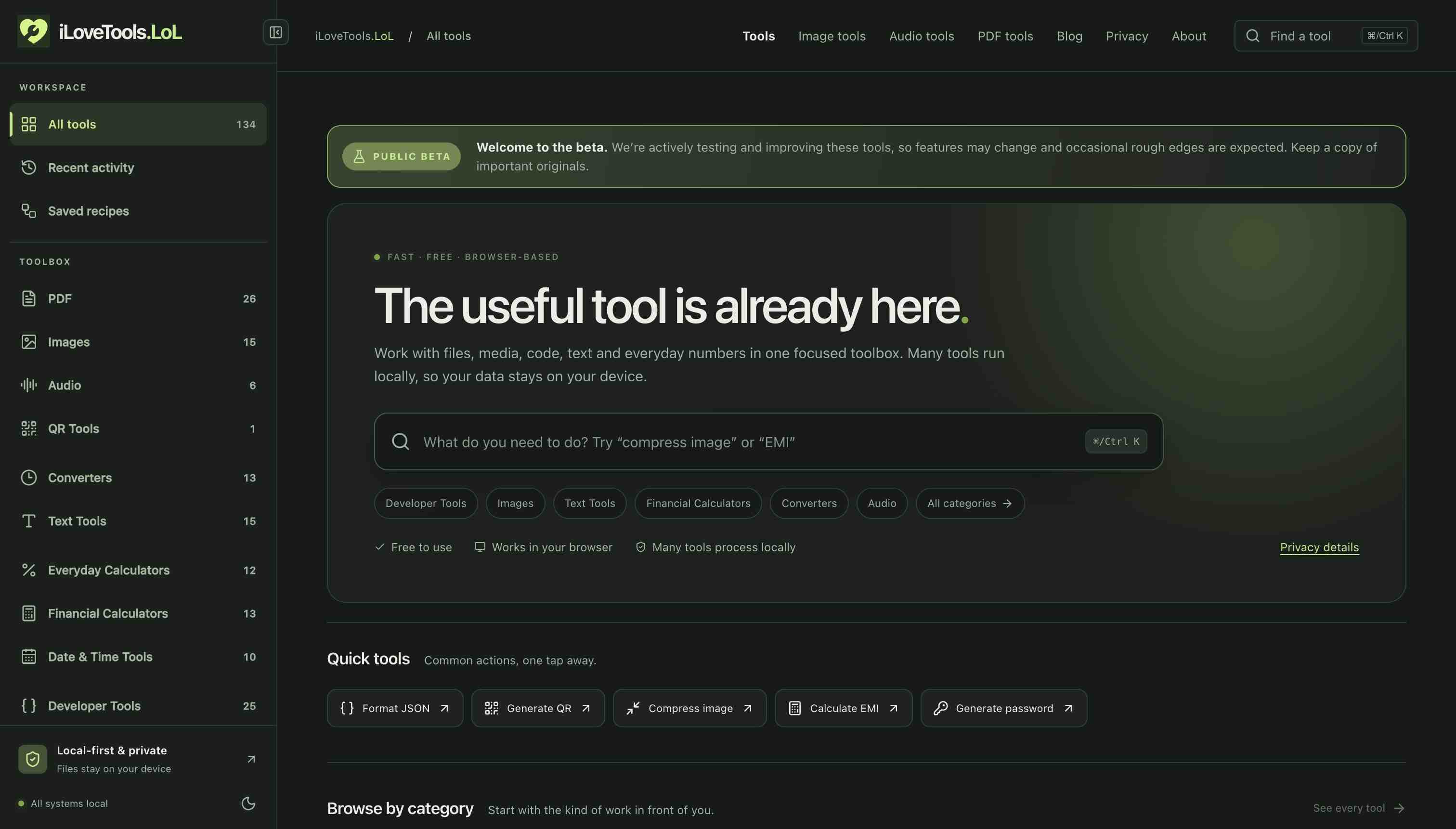 iLoveTools preview