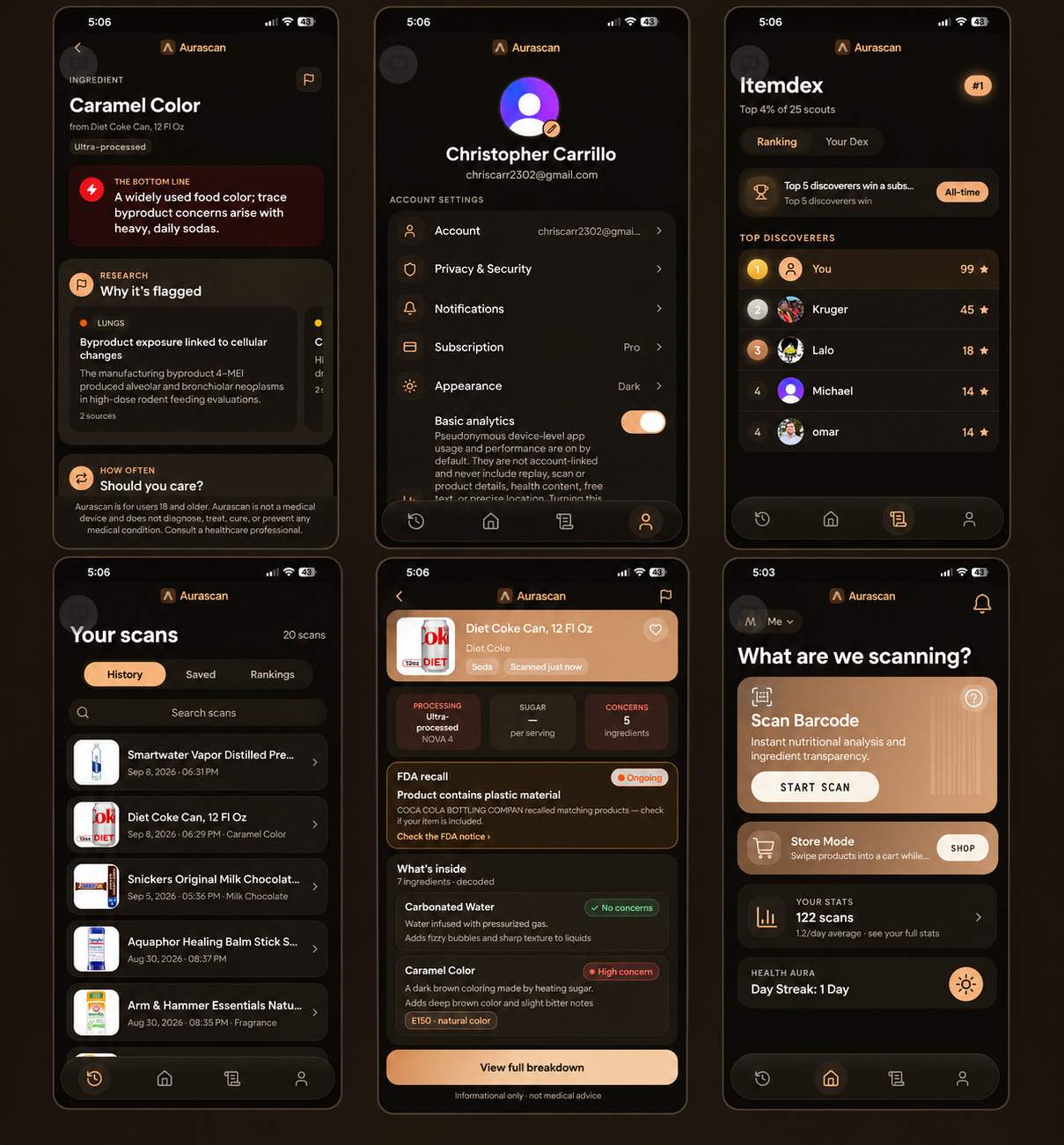 Aurascan preview