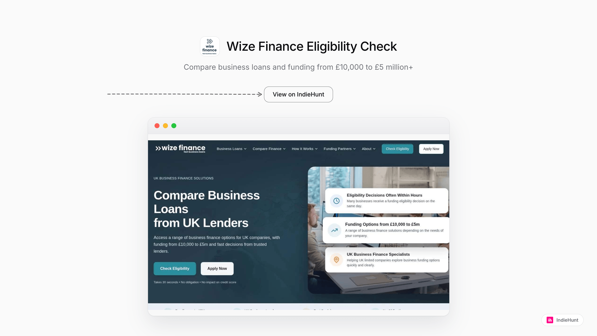 Find the Right Business Loan: Wize Finance Simplifies Choices