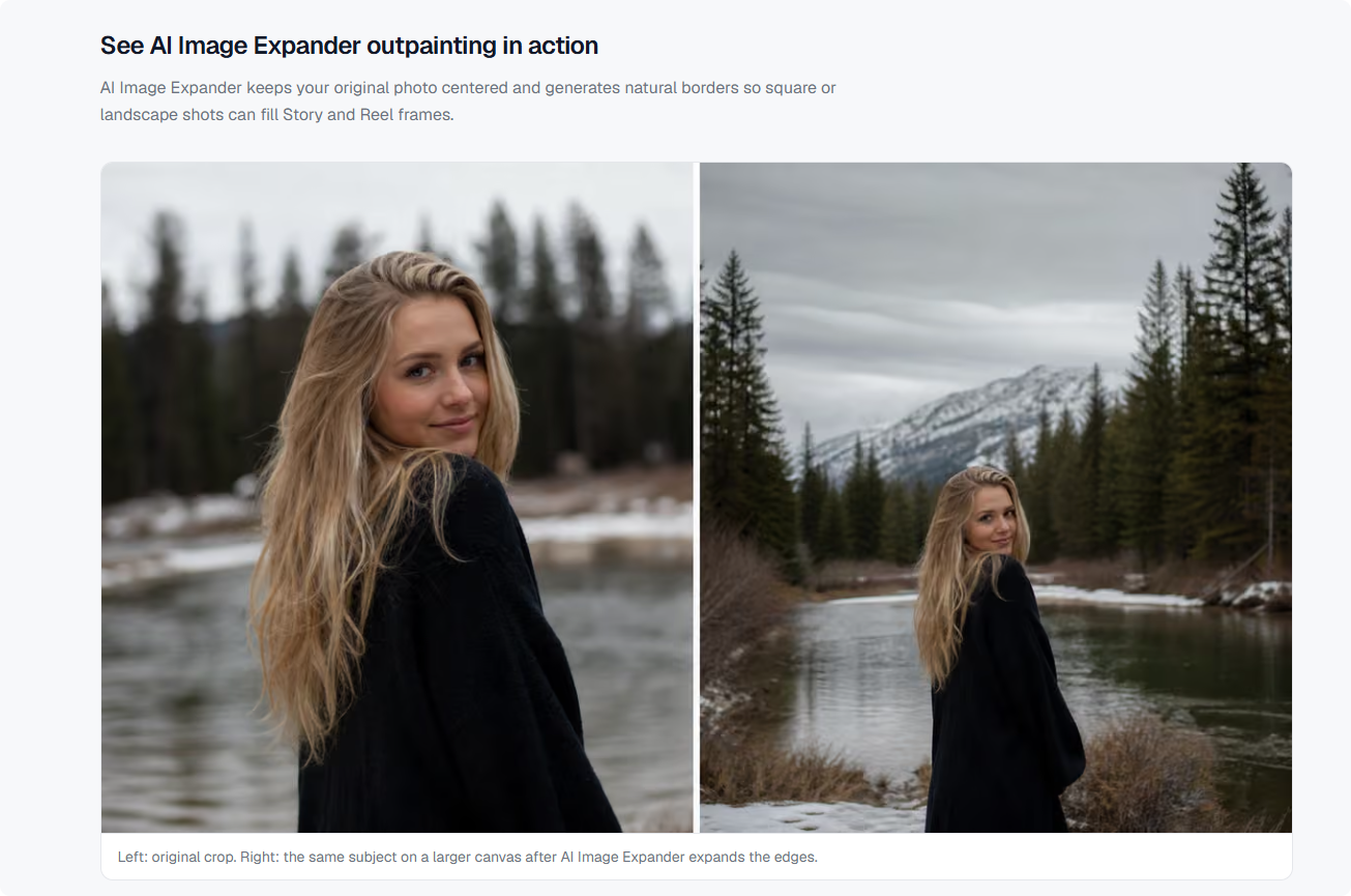 AI Image Expander screenshot 1