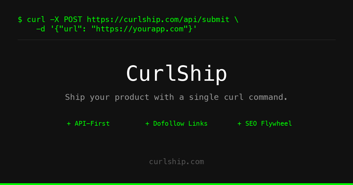 CurlShip preview