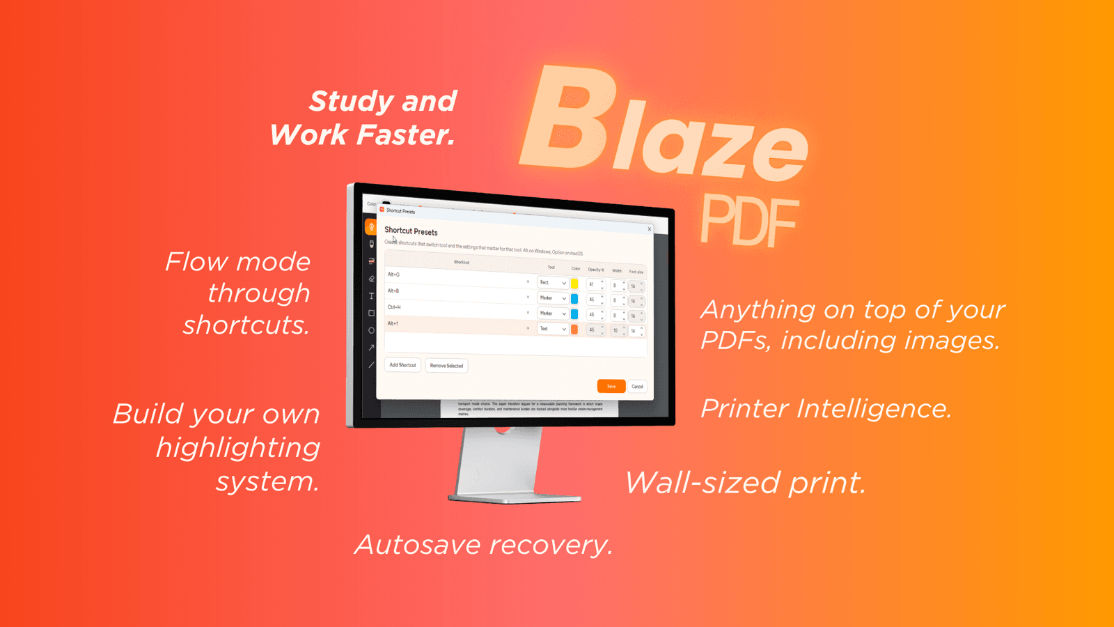 BlazePDF preview