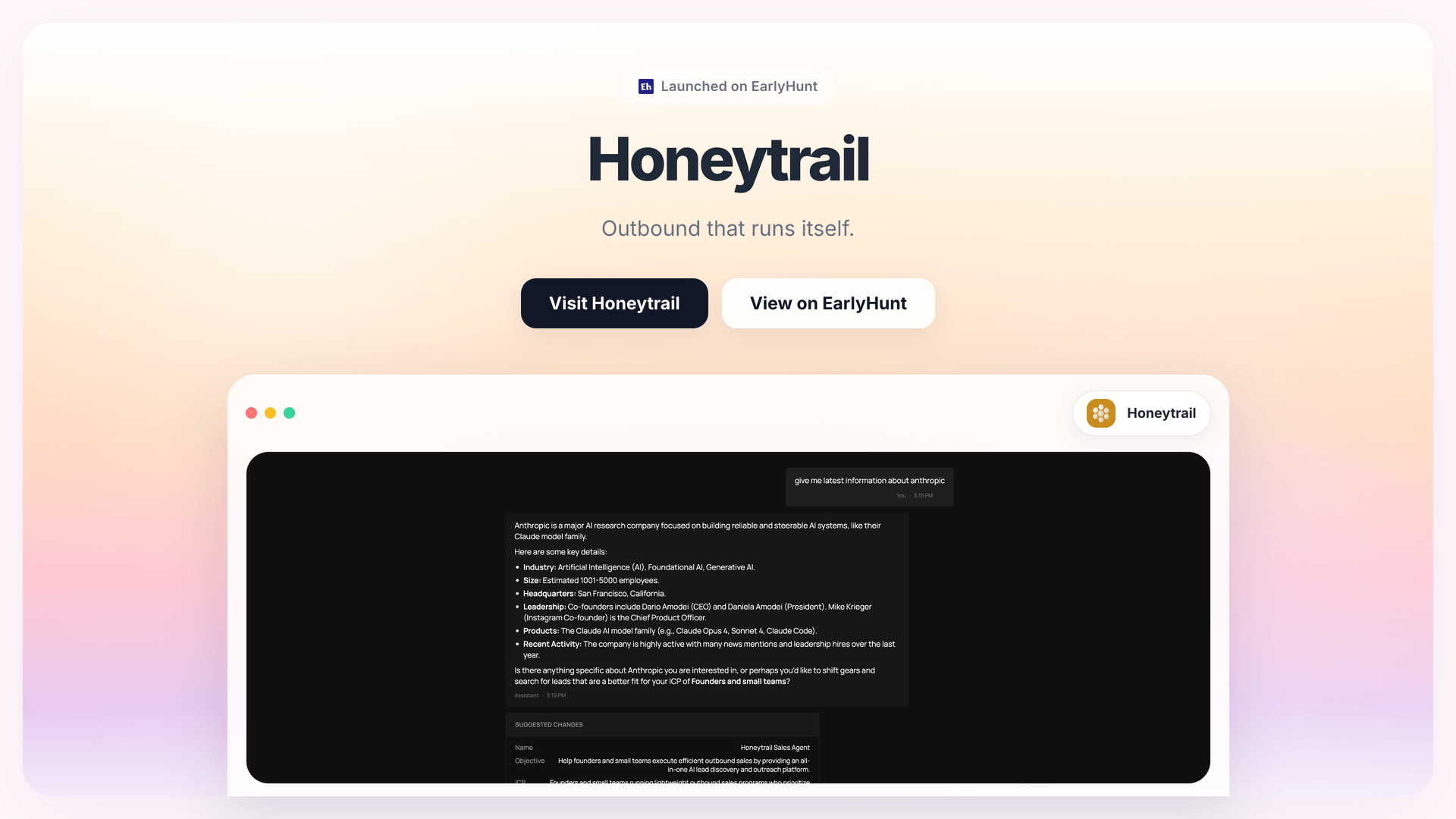 Improving Outbound Pipelines with Honeytrail's AI Agents