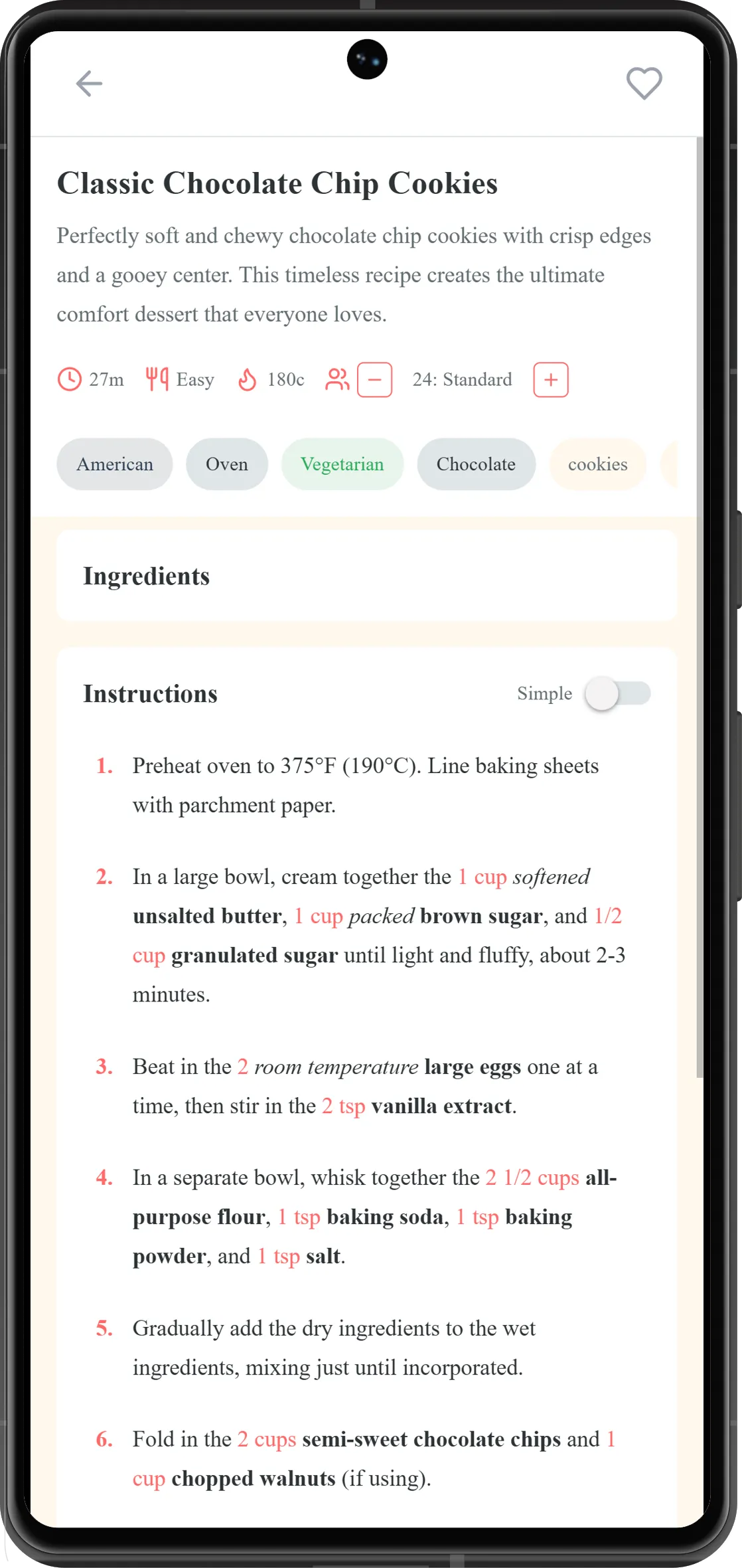Textual Chef preview