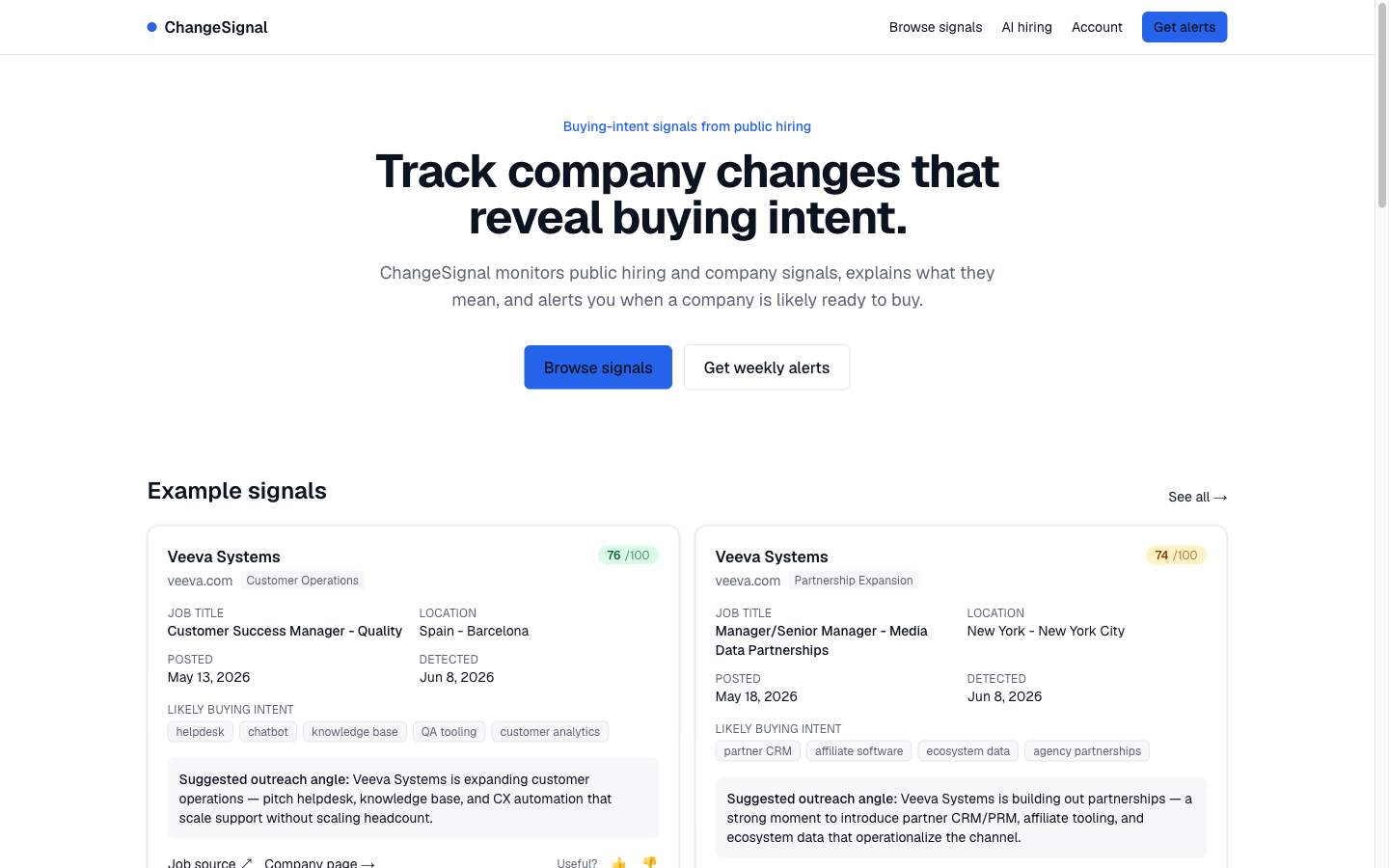 ChangeSignal preview