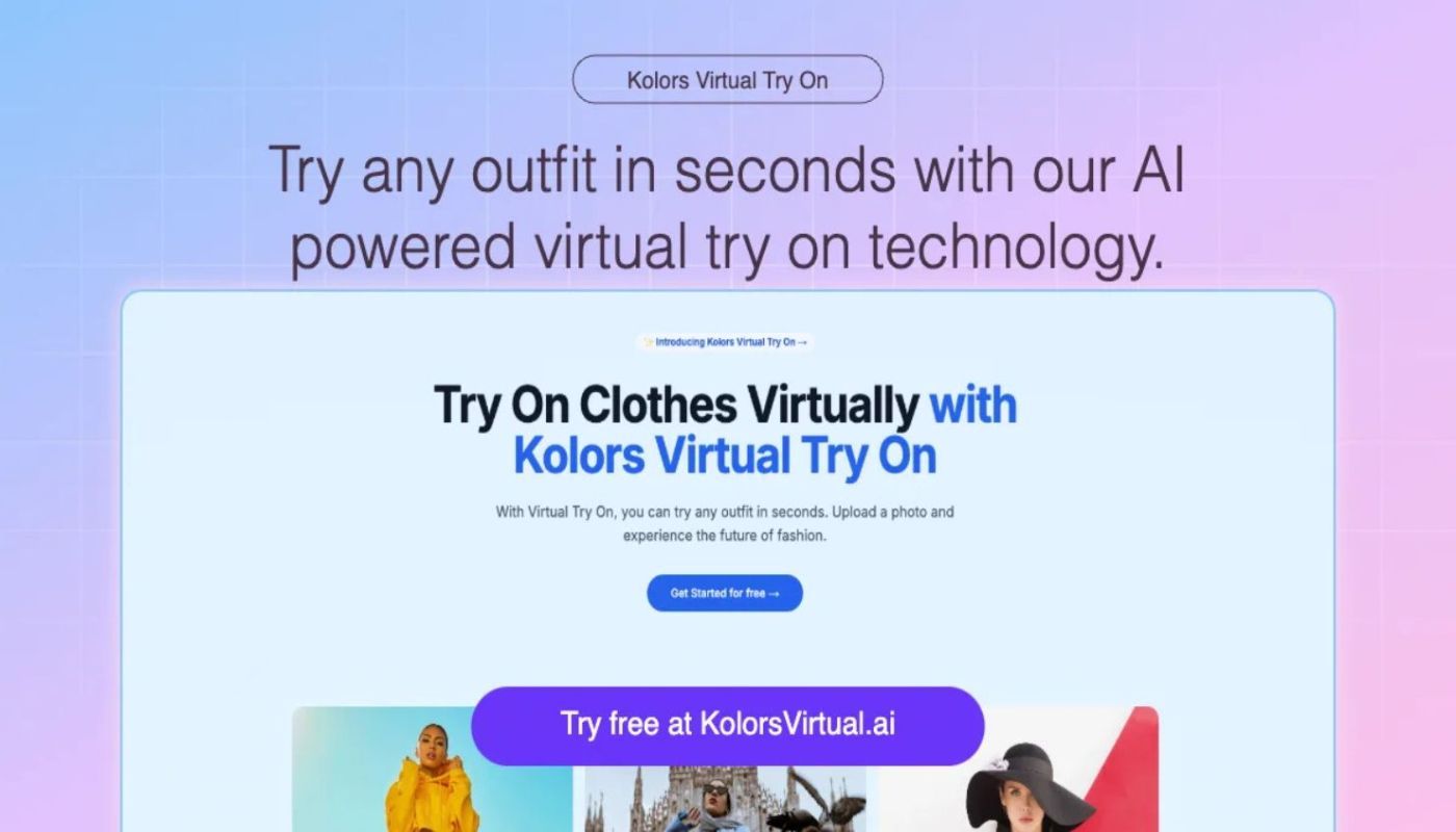 Kolors Virtual preview