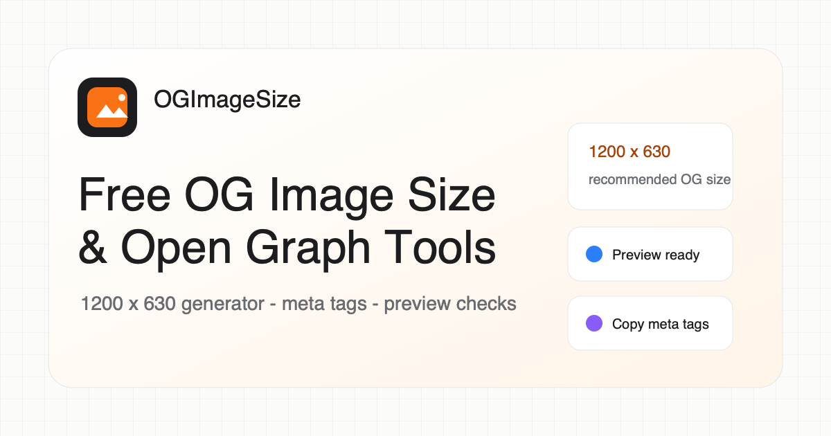 OGImageSize screenshot 1