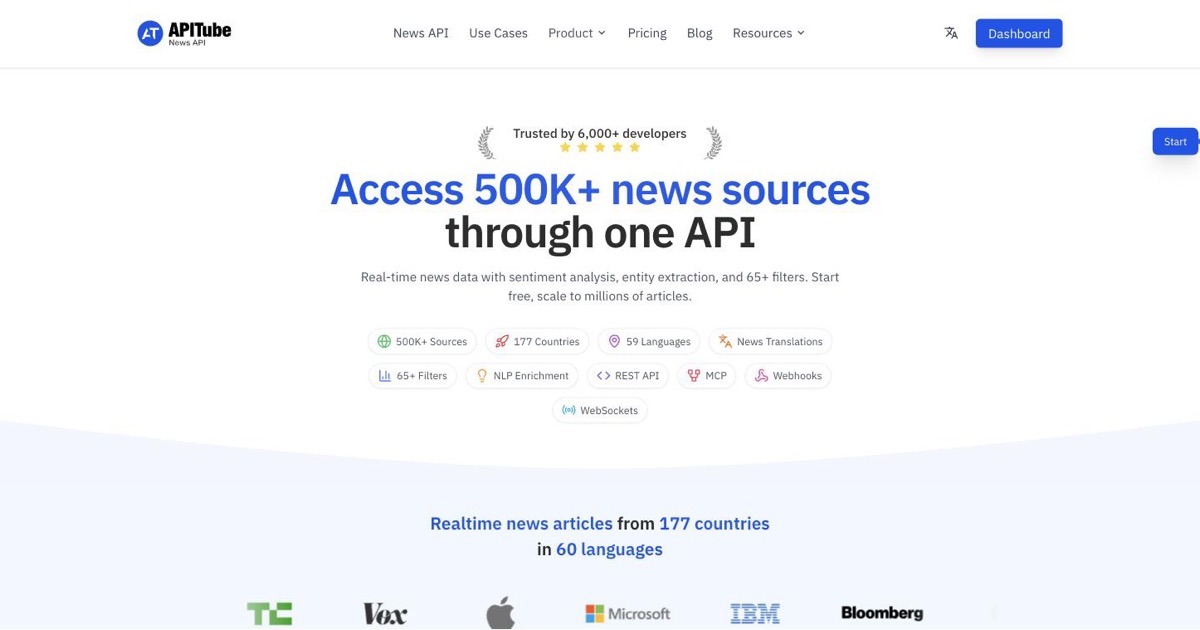 APITube screenshot 1
