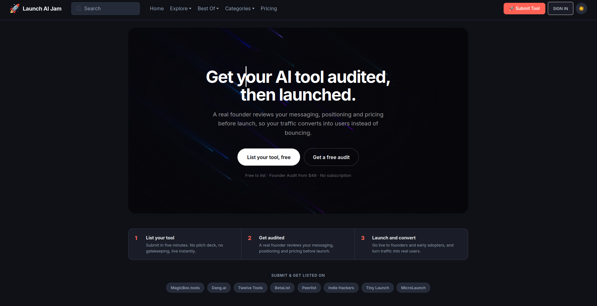 Launch AI Jam preview