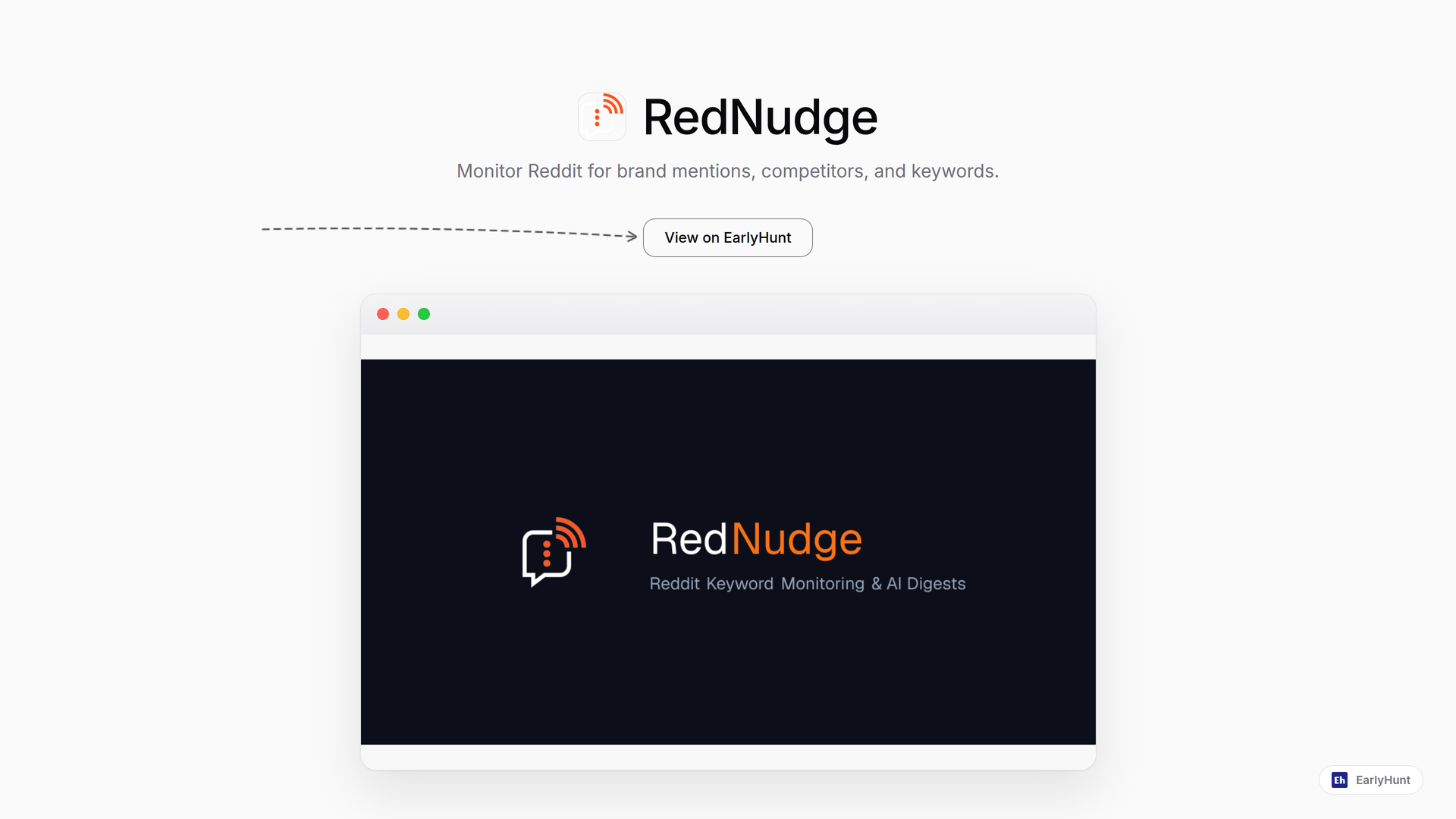 Track Reddit Mentions Easily with RedNudge's AI Monitoring
