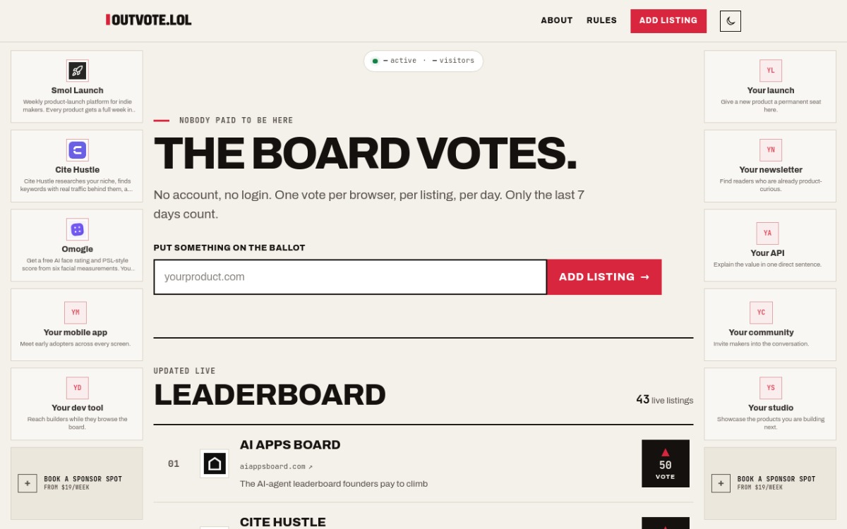 outvote preview