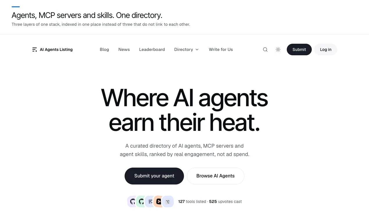 AI Agents Listing screenshot 1