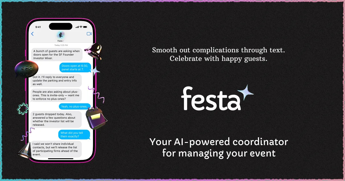 Festa | AI-native OS for events preview