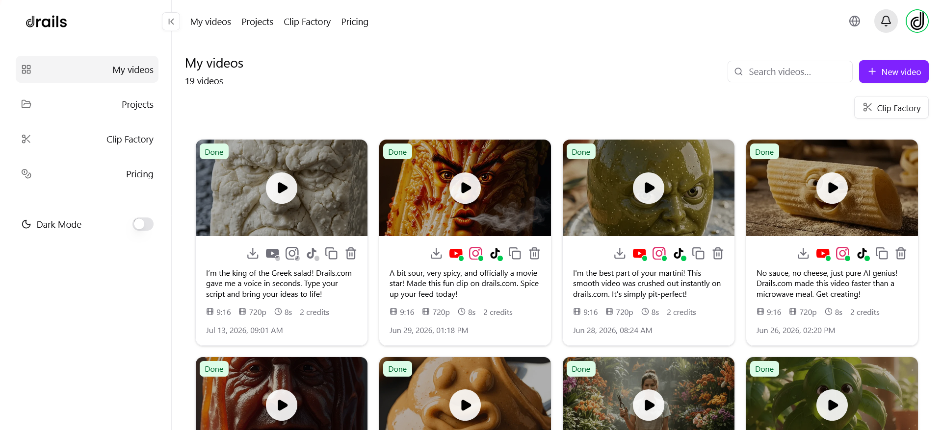 Drails screenshot 1