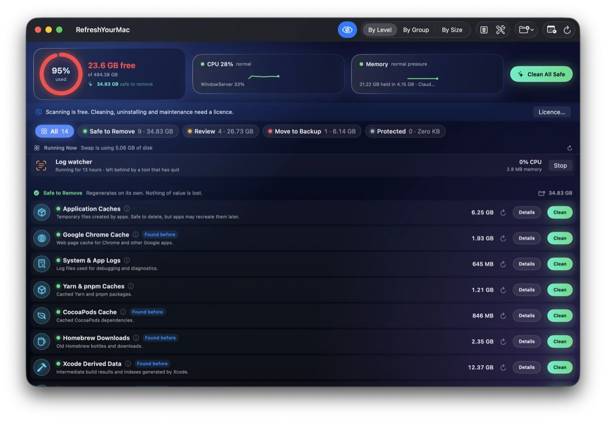 RefreshYourMac preview