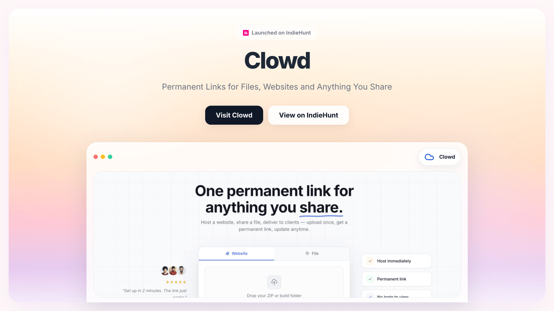 Simplify Digital Sharing: How Clowd Serves Indie Founders