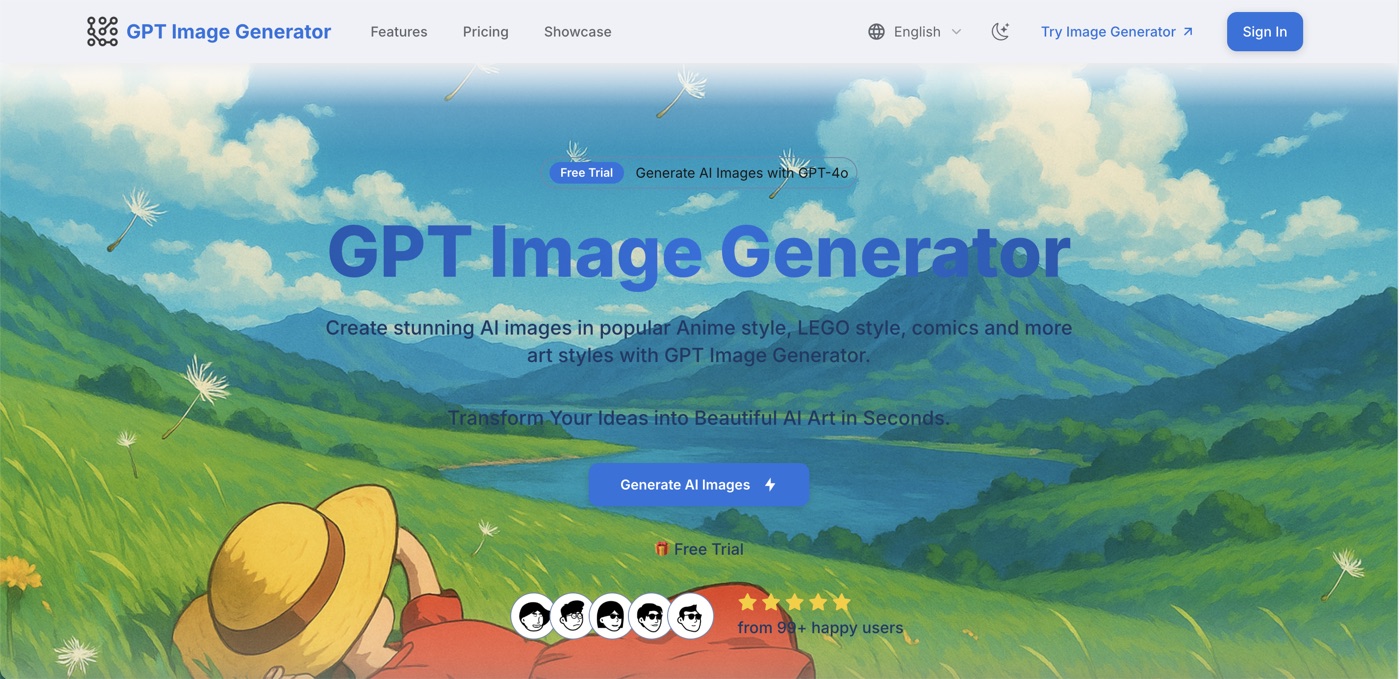 GPT Image Generator for Creative Visuals preview