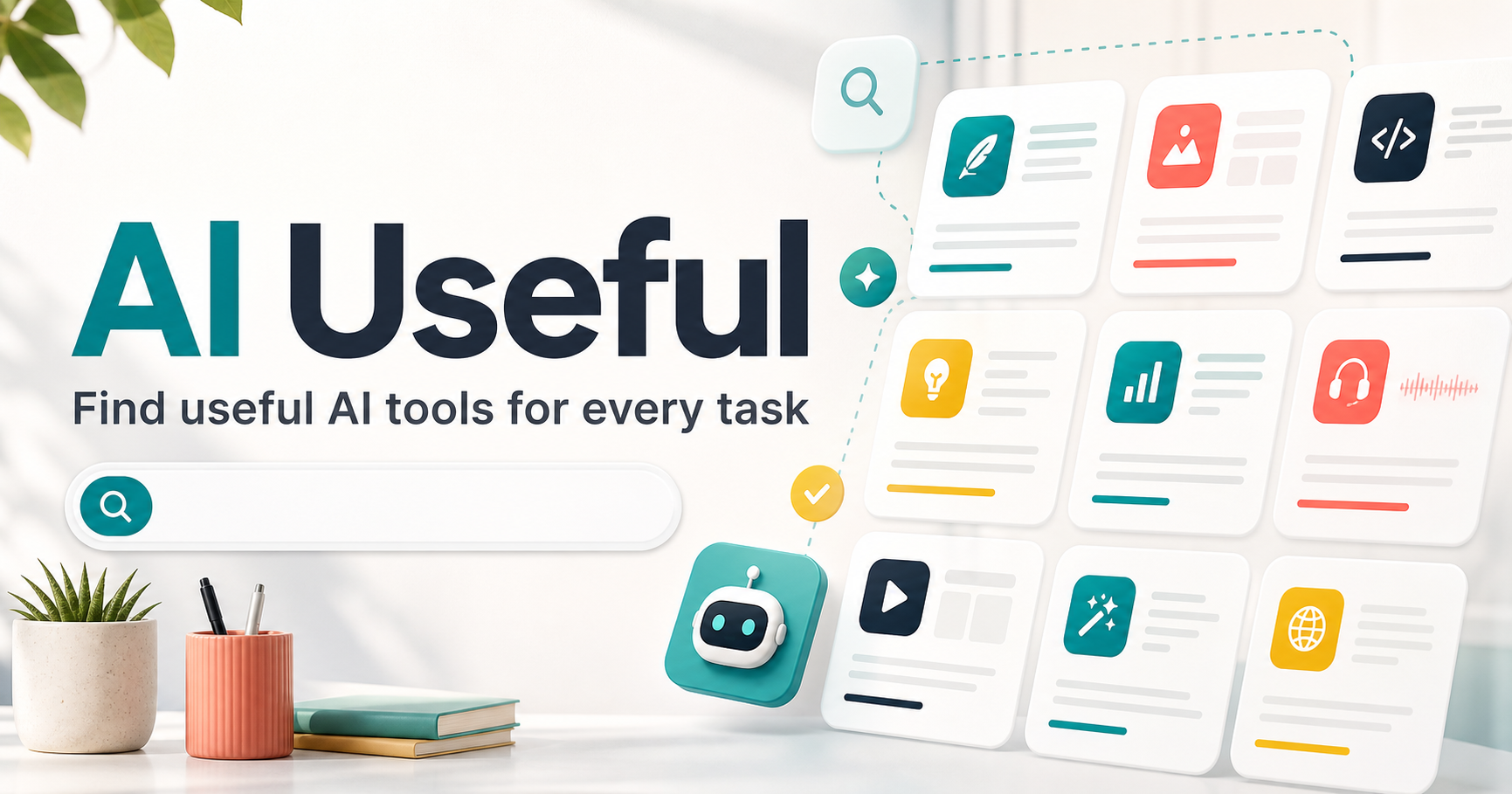 Find The Most Useful AI Tools for Every Task website preview