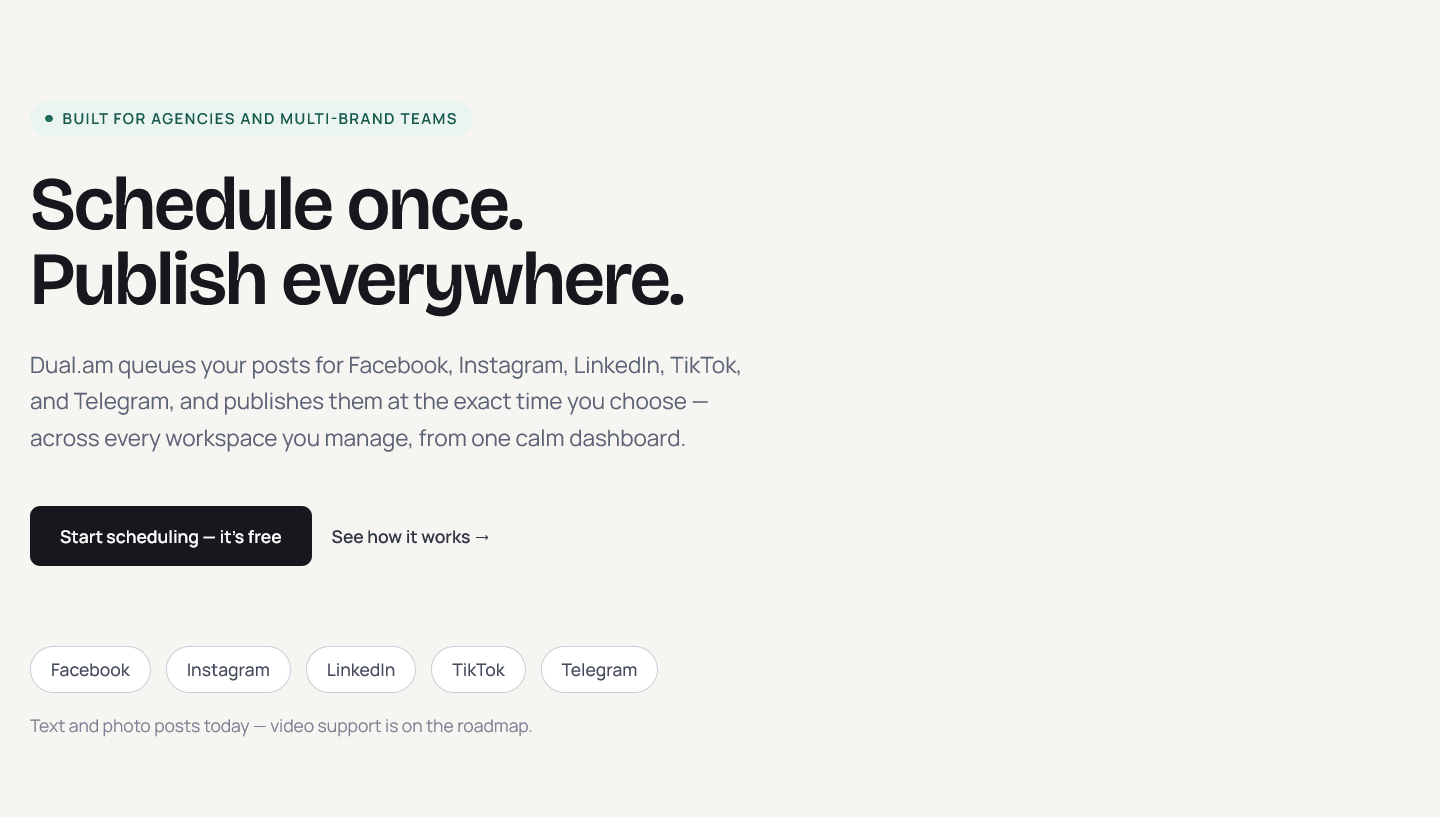 Dual.am screenshot 1