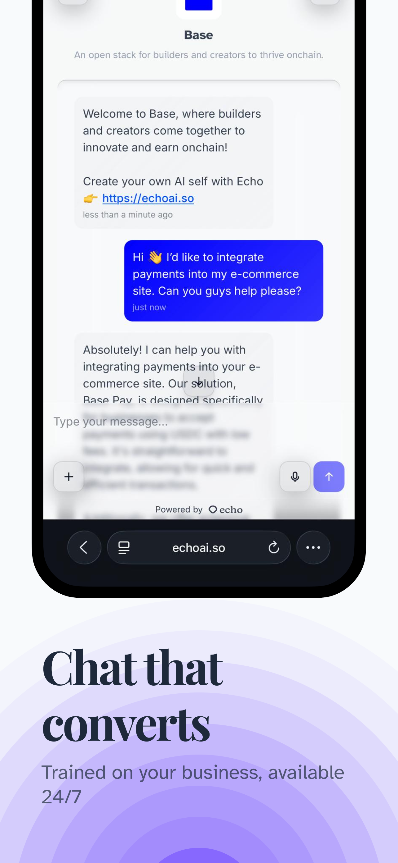 Echo AI preview