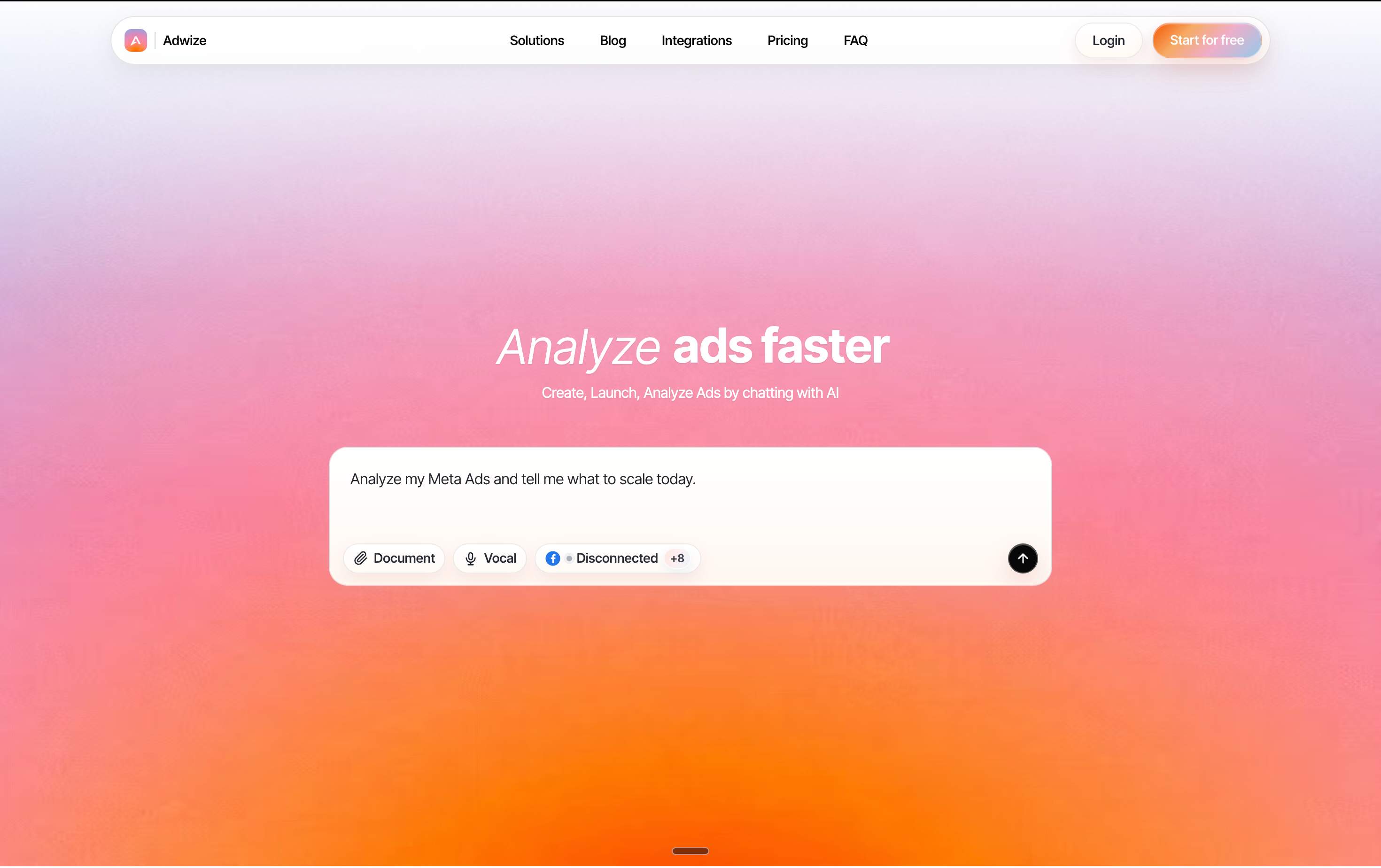 Adwize AI preview
