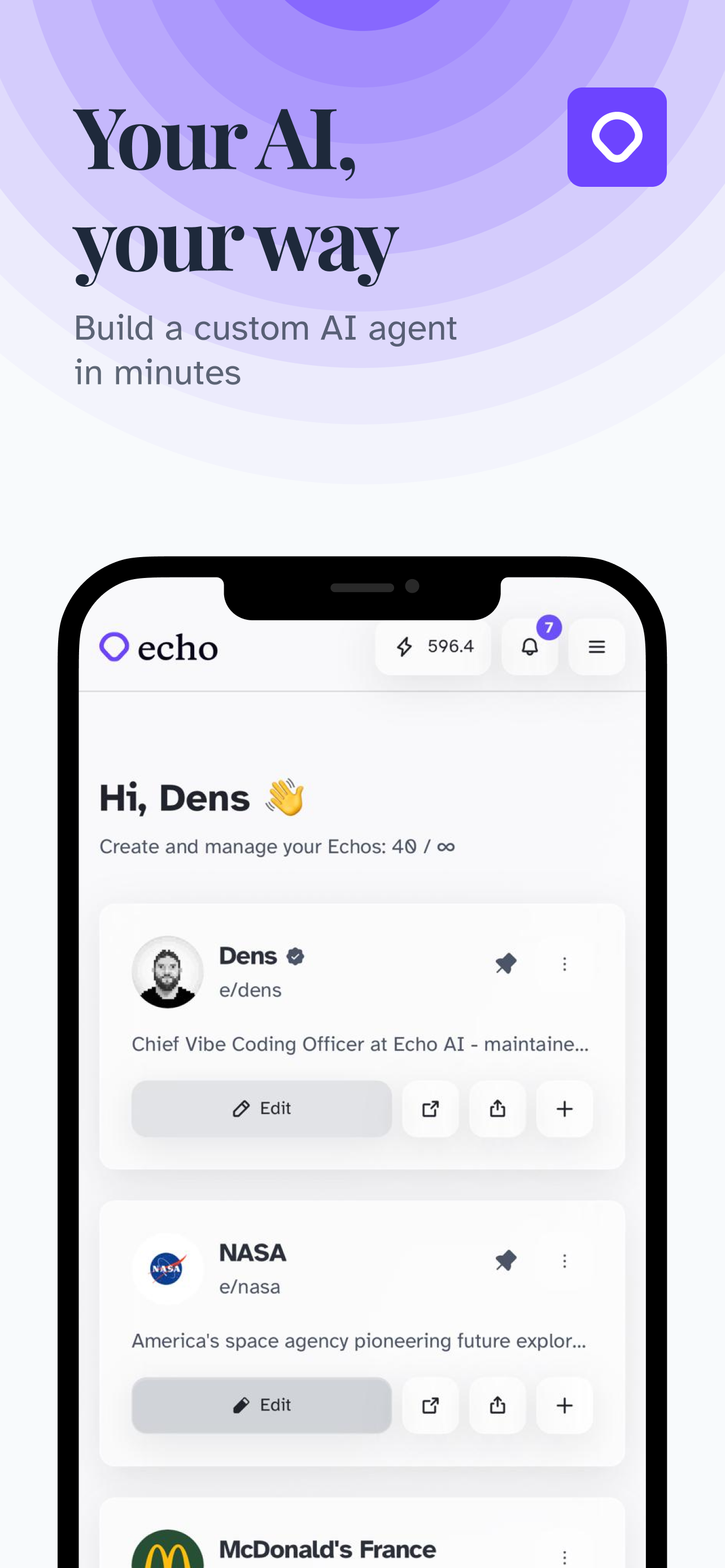 Echo AI preview