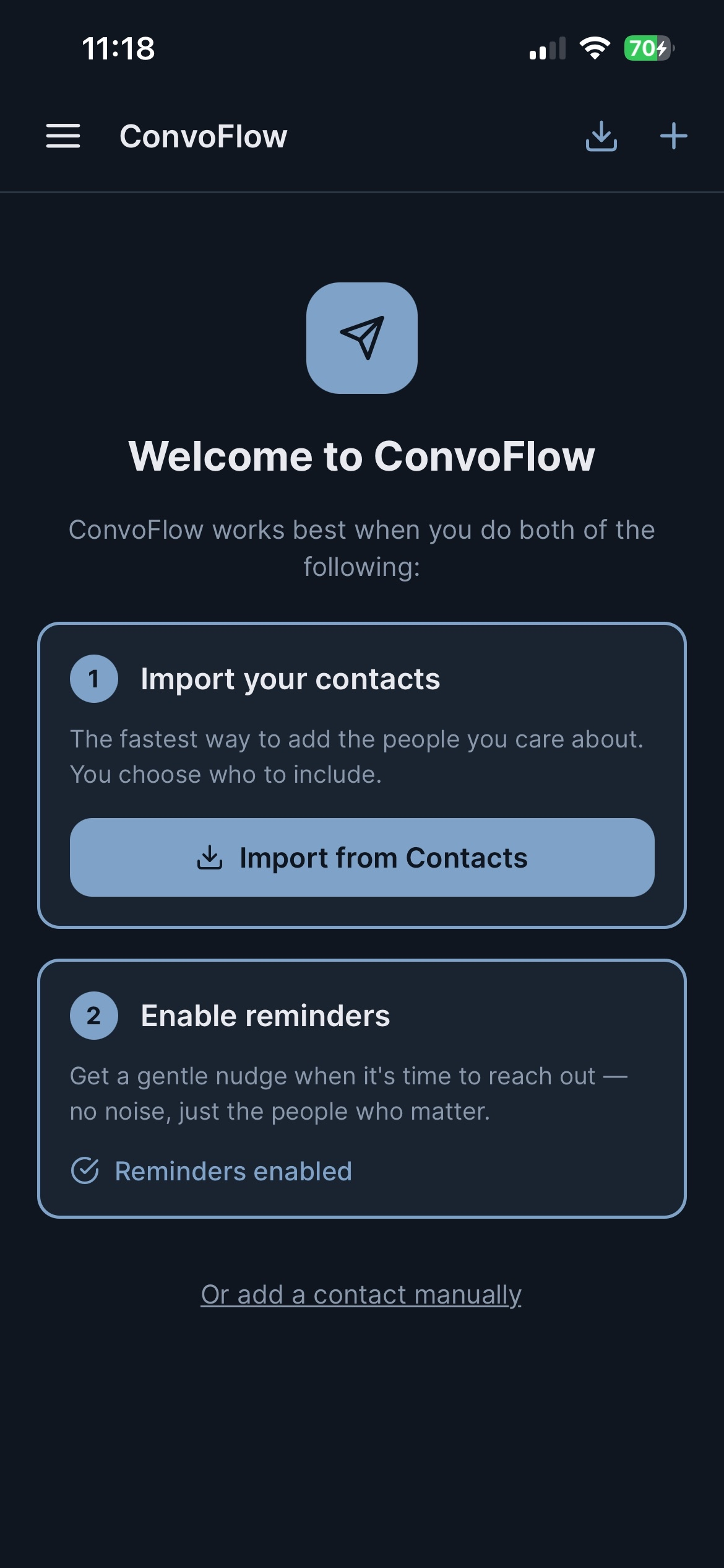 ConvoFlow website preview