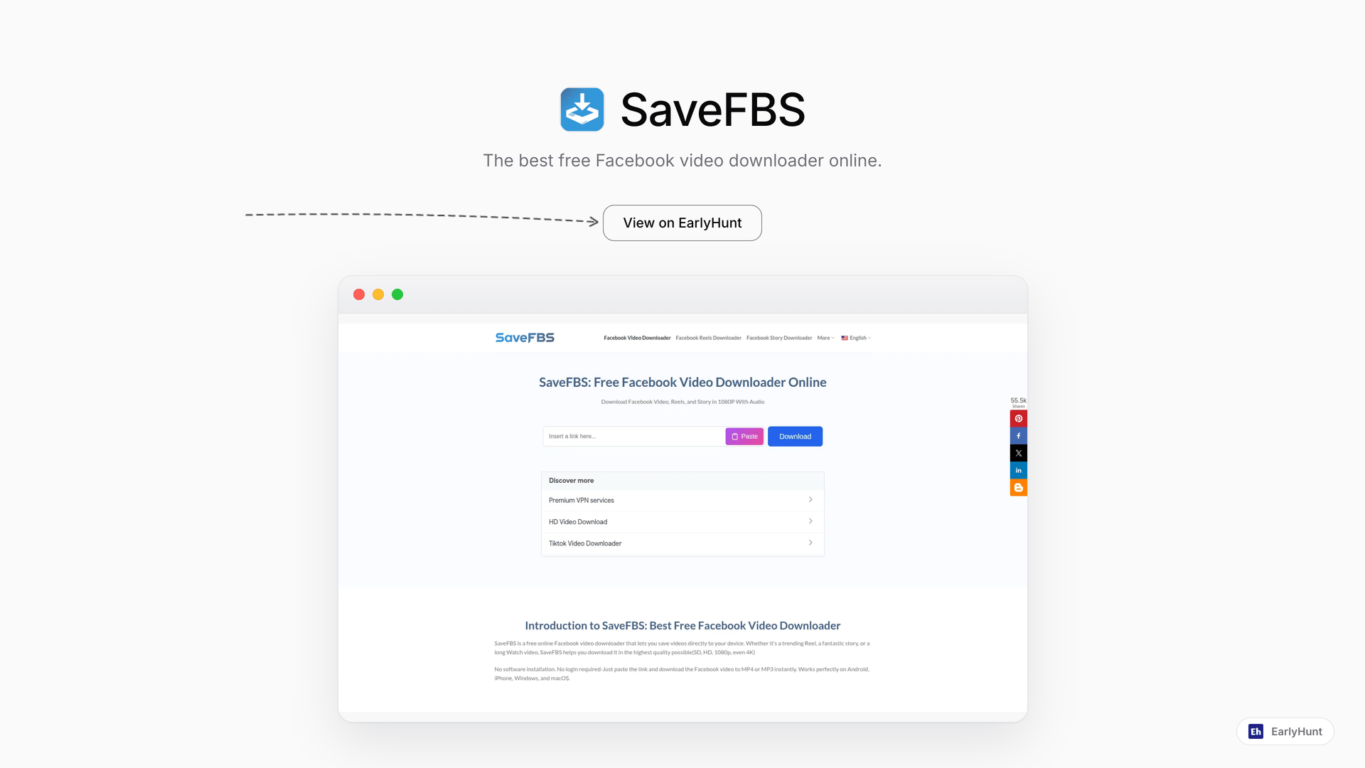 Effortlessly Download Facebook Videos with SaveFBS Tool