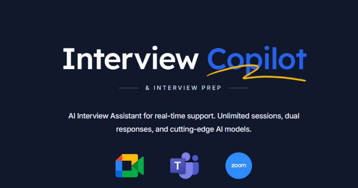 Interviews Chat | AI Interview Copilot & Interview Prep website preview