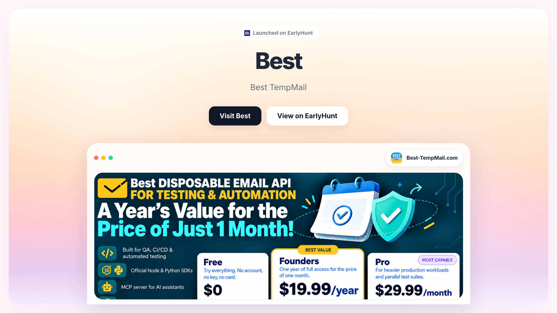 Protect Personal Emails with Best-TempMail's Reliable Service