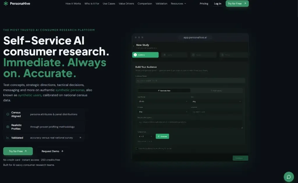 PersonaHive screenshot 1