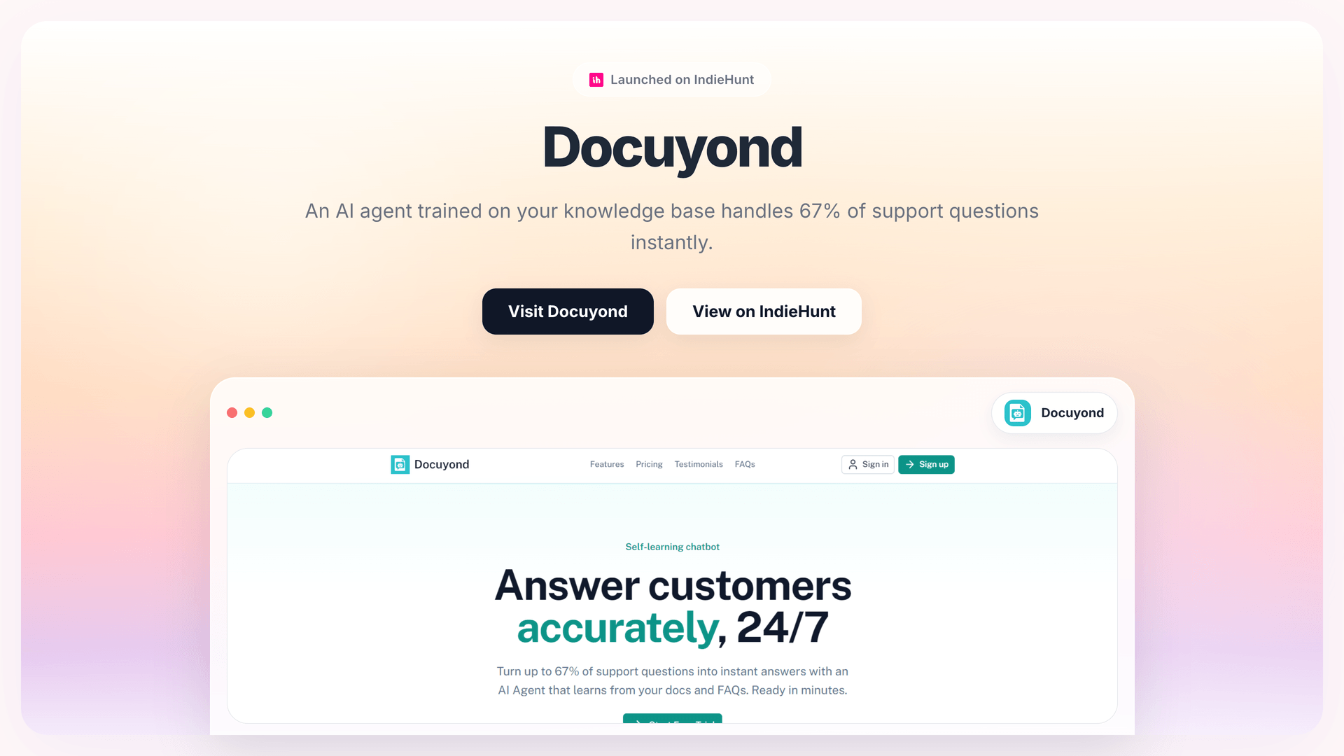 Improve Customer Support with Docuyond's AI-Powered Solutions