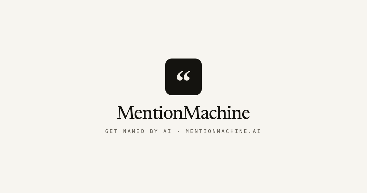 MentionMachine preview