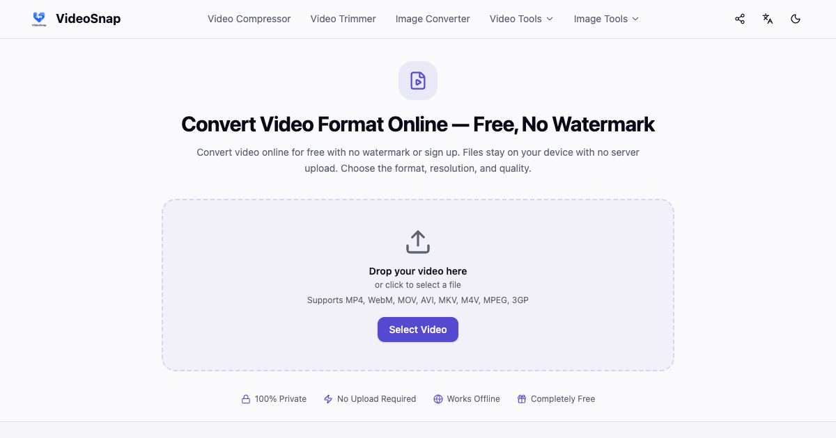 VideoSnap screenshot 1