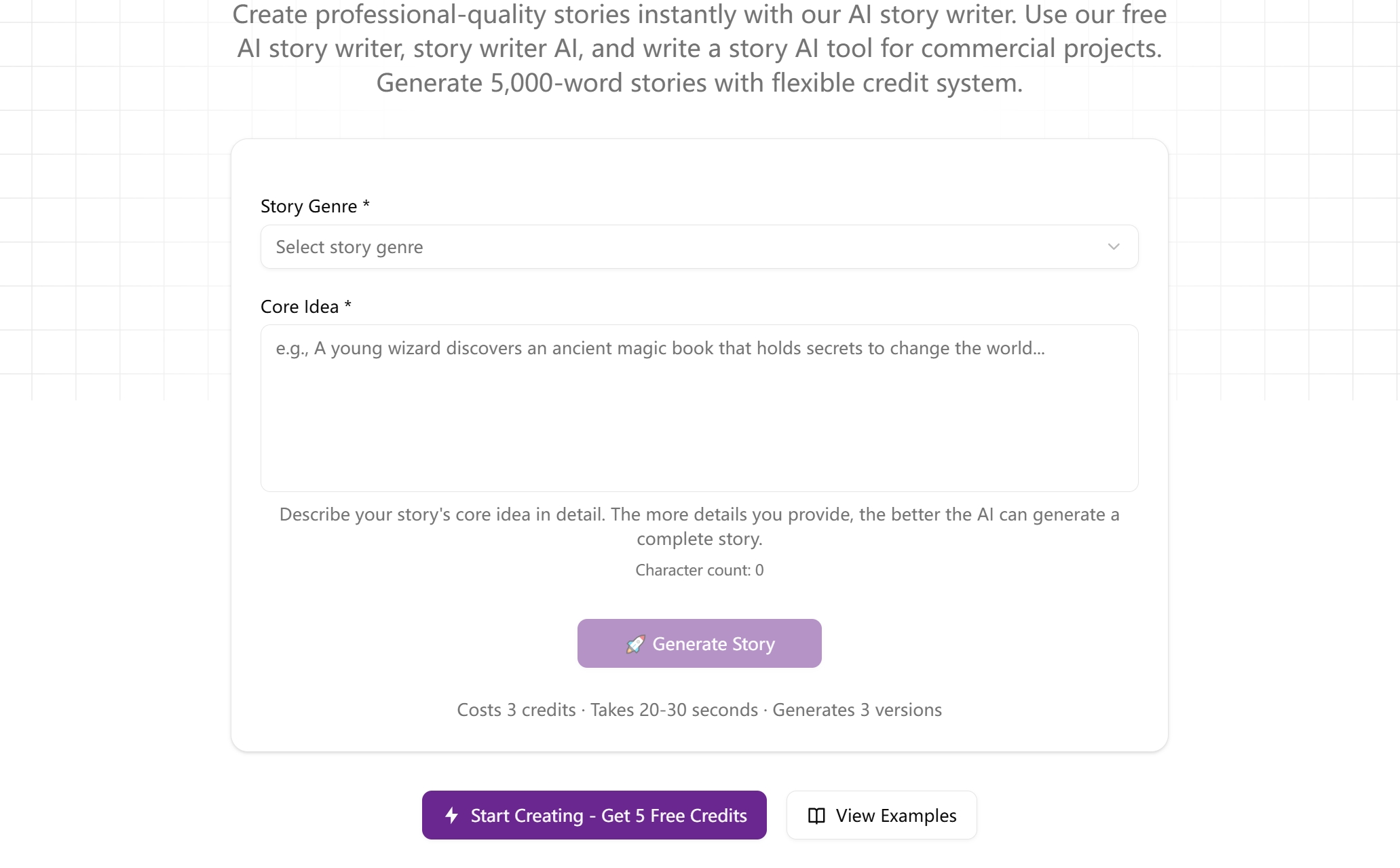 Story Generator Tools preview
